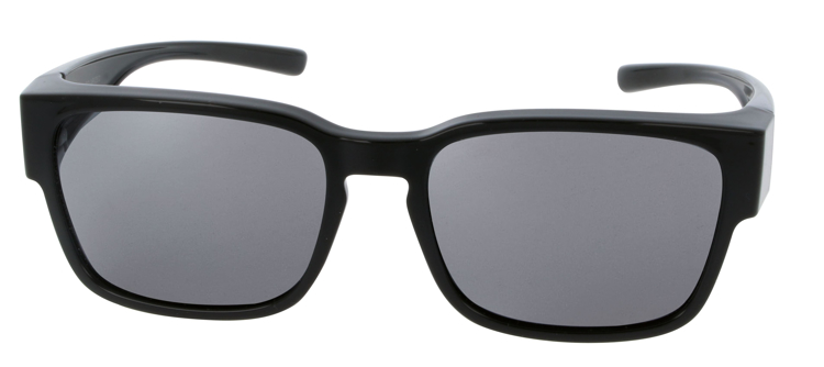 Bild von Überziehbrille, Grilamid, graue polarisierende Gläser, Gr. 54-17, inkl. Etui