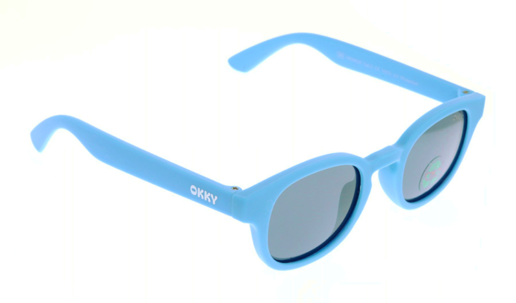 Bild von OKKY Kinder-Sonnenbrille "Dylan", aus recyceltem Material, Gr. 42-20,pol. Gläser