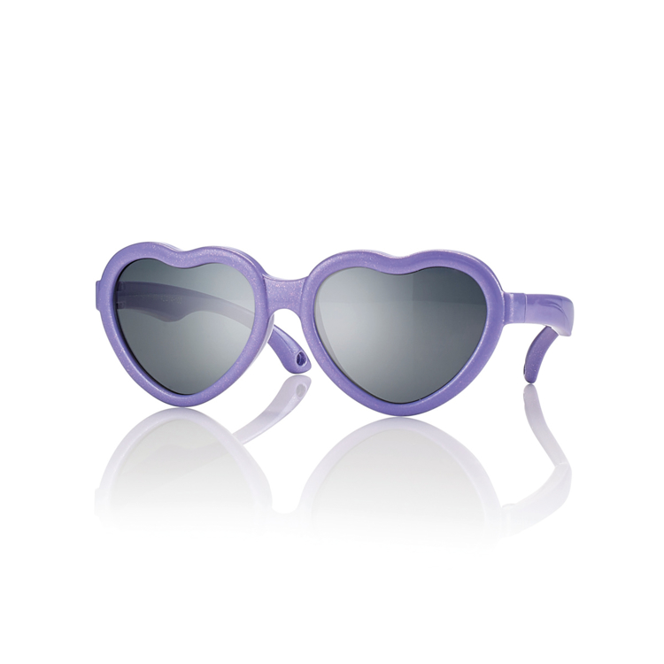 Bild von Kinder-Sonnenbrille "Herz", Gr. 42-14, mit Polycarbonat-Gläser
