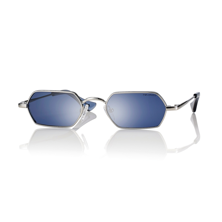 Bild von Metall-Sonnenbrille, Gr. 50-20, in 3 Farben, Gläser polarisierend, inkl. Etui