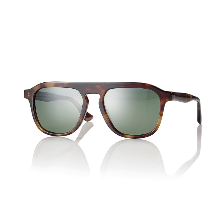 Bild von Acetat-Sonnenbrille, Gr. 54-18, in 3 Farben, Gläser polarisierend, inkl. Etui