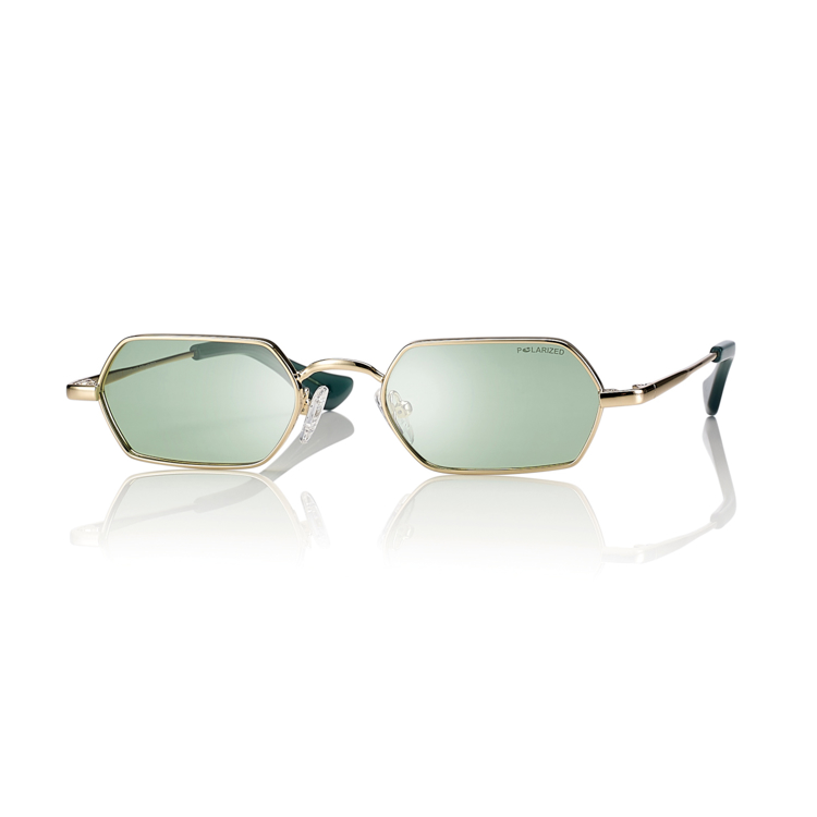 Bild von Metall-Sonnenbrille, Gr. 50-20, in 3 Farben, Gläser polarisierend, inkl. Etui