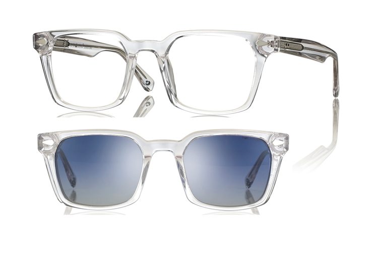 Bild von Acetat Fassung, Gr. 50-21, in 3 Farben, inkl. magnetischem Sonnenclip