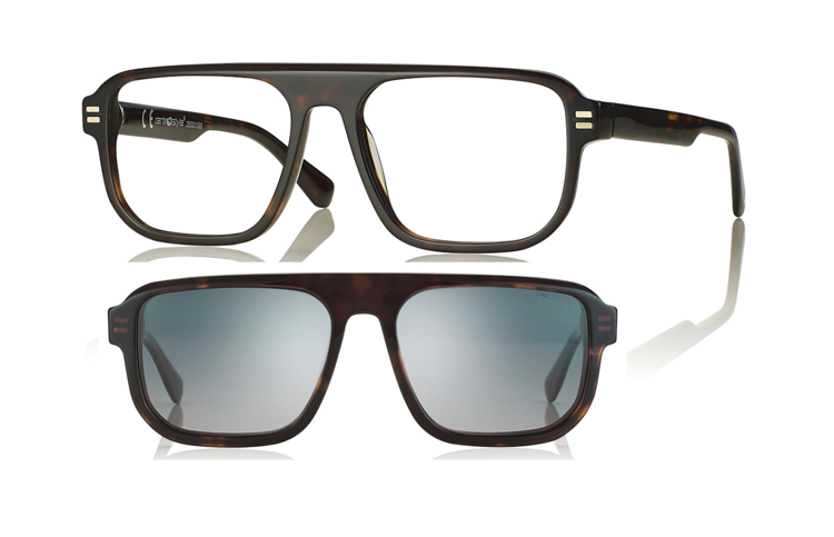 Bild von Acetat Fassung, Gr. 54-17, in 3 Farben, inkl. magnetischem Sonnenclip