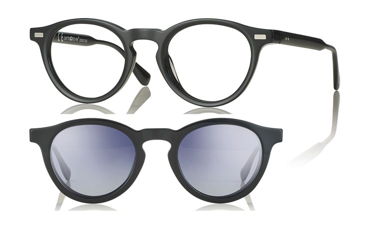 Bild von Acetat Fassung, Gr. 47-22, in 3 Farben, inkl. magnetischem Sonnenclip