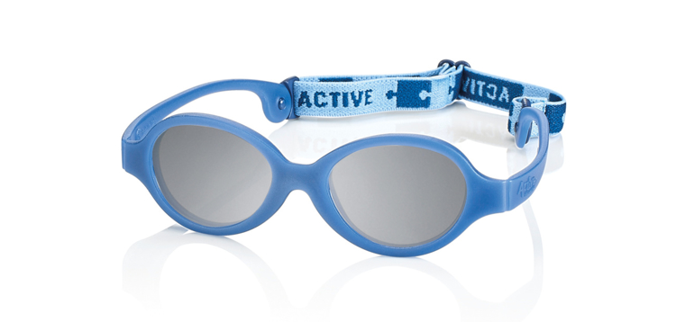 Bild von Babysonnenbrille "Active Soft Newborn", Gr. 37-13, inkl. Kopfhalteband